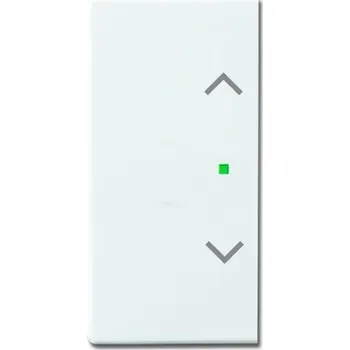 vypínač Kryt 2násobný levý/pravý, symbol "žaluzie" ABB Future linear, Solo, Solo carat, Busch-axcent 2CKA006220A0160 studio bílá