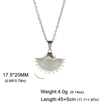 Náhrdelník Náhrdelník boho z oceli | šperky - 3 Sun Steel