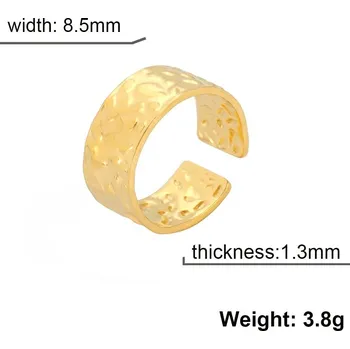 Prsten Dámský otevřený prsten | šperky - Styl 14 Zlatá barva