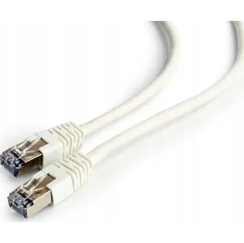 Síťový kabel GEMBIRD stíněný patch kabel RJ45 kat. 6 FTP 2m bílý