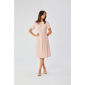 Dámské šaty Dámské elegantní šaty s ozdobnými záhyby STYLOVE, s i240_193436_2:s