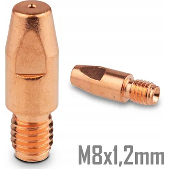 Příslušenství ke svářečce PROUDOVÁ ŠPIČKA M8 1,2mm tryska pro hořák MB401 MB501 MB36 MIG/MAG
