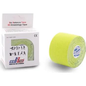 Tejpovací páska BB tape s turmalínem 5cm x 5m, limetková