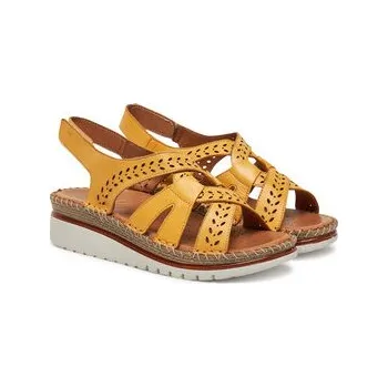 Dámské sandále Sandály Manitu 910278 Žlutá 37