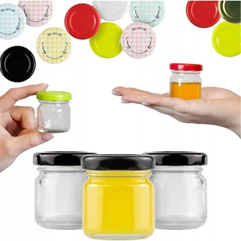 Sklenice Zavařovací Sklenice Bimberek 40 ml, 10 kusů