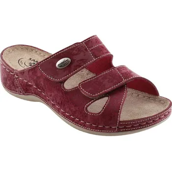 Dámská zdravotní obuv SANTÉ DS/152 Pantofle dámské - vínová - 36