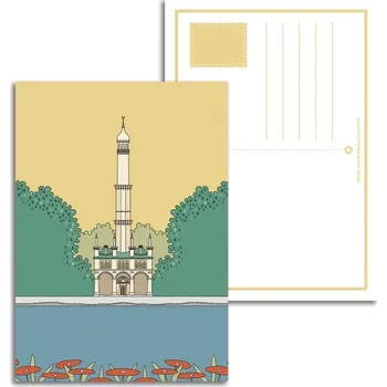 Pohlednice Lednice Minaret