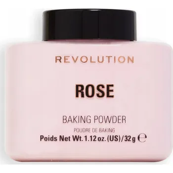 Přípravek na tvář Revolution Pudr na obličej sypký, fixační Loose Baking Powder Rose