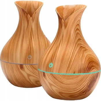 Zvlhčovač vzduchu Zvlhčovač vzduchu difuzér aroma terapie LED váza + filtr