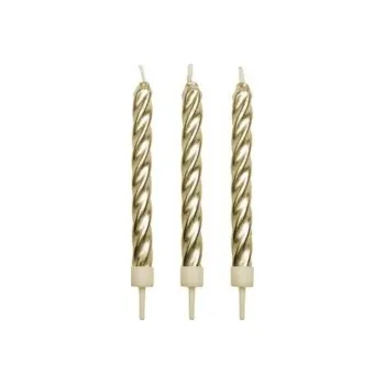 Dortová svíčka Dortové svíčky ZLATÉ /PME