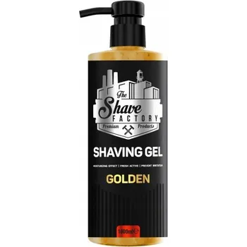 The Shave Factory Golden Holicí Gel Gel na holení 1000 ml