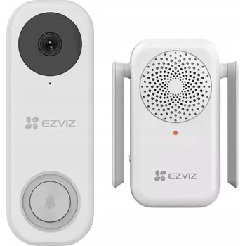 Domovní zvonek Bezdrátový zvonek Ezviz 72dB IR dosah 5m, úhel záběru 176°, WLAN 2,4/5 GHz
