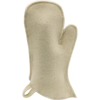 Ochranná vlněná rukavice do sauny
