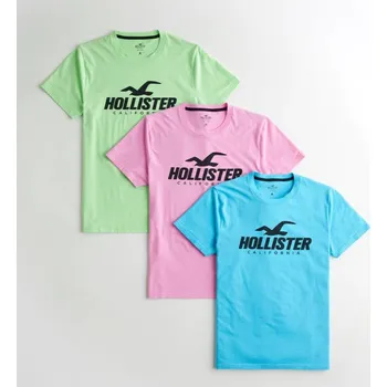 Pánské tričko TRIKO HOLLISTER CENA JE ZA 1 KUS MODRÉ - 0499