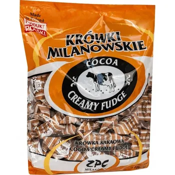 Bonbon ZPC Milanówek Bonbóny Krówki Milanovské kakaové 1000 g