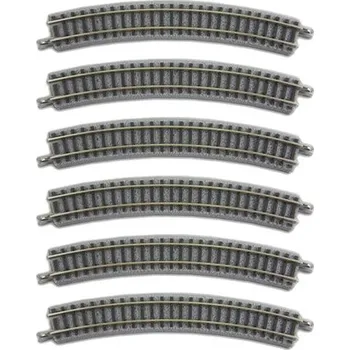 Modelová železnice kolej obouková R195-30°, 6ks Rokuhan 7297032