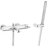 KFA Armatura 5034-520-00 - Vanová sada s baterií MOZA lesklý chrom