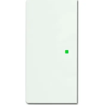 vypínač Kryt 2násobný levý/pravý, bez potisku ABB Future linear, Busch-axcent 2CKA006220A0606 mechová bílá