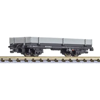 Modelová železnice plošinový vůz drážní údržby s hliníkovou korbou IV-VI.epocha Liliput L245183