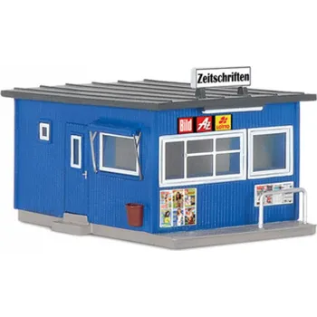 Modelová železnice novinový kiosek hotový model Liliput L937000