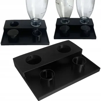 Odkapávač na nádobí Odkapávač na 2 Lahve SodaStream – Různé Barvy – Držák Sušák Stojan