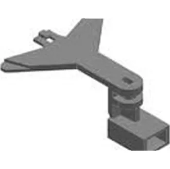 Modelová železnice kinematika krátkého spřáhla s šachtou dle NEM typ 3 (2 ks) Liliput L939132