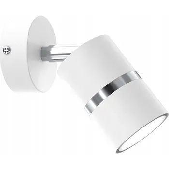 Nástěnné svítidlo EWILIGHT Nástěnné svítidlo JOKEYS 1xGU10 Bílá - chrom