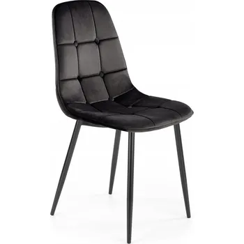 Jídelní židle Židle Halmar velur šedá 1 ks