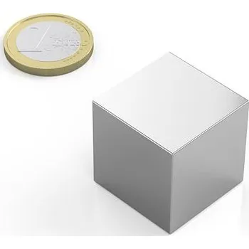 Dekorativní magnet Neodymový magnet kostka 25 mm, síla cca 30 kg
