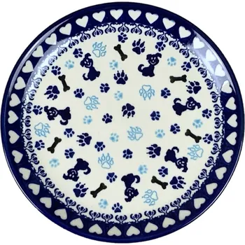 Talíř Talíř 19 cm Dezertní Snídaňový s Motivem PSA Keramika Bolesławiec