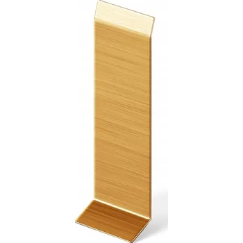 soklová lišta SPOJKA PRO SOKLOVÉ LIŠTY F ZLATÁ MATNÁ 6 cm