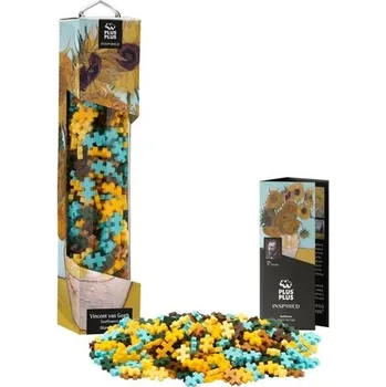 Dětské zboží Plus-Plus Inspired – Slunečnice VINCENT VAN GOGH, stavebnice 350 dílků