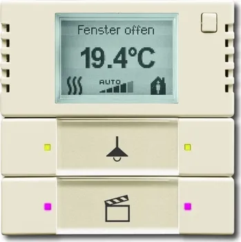 vypínač Snímač teploty s regulátorem a prvkem ovládacím ABB 2CKA006134A0332 slonová kost