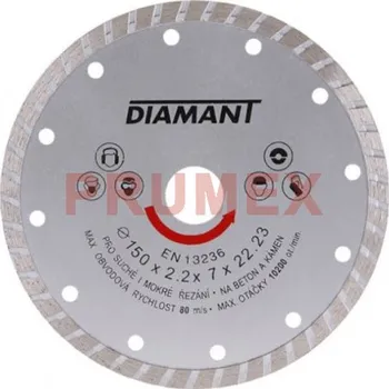 Řezný kotouč Diamantový řezný kotouč 150x2,2x22,2 DIAMANT