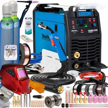 Svářečka Svářečka MIGOMAT SHERMAN DIGIMIG 200X SYNERGICKÁ MIG MAG MMA TIG 200A 230V
