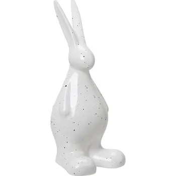 Velikonoční dekorace Wikholmform Dekorační zajíc MONA V.18cm bílý