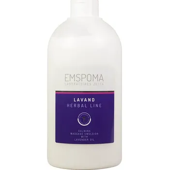 Masážní přípravek Emspoma Herbal Line Levand masážní emulze 1000 ml