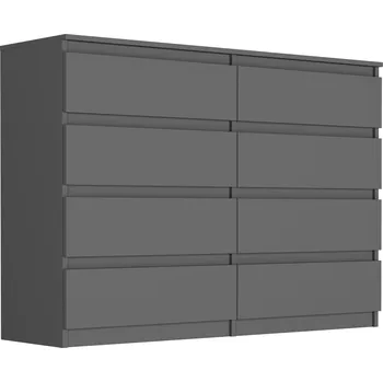 Komoda Komoda Framire 140 x 40 x 98 cm antracit matná