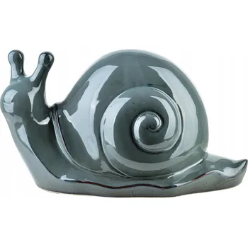 Figurka Keramická figurka šneka MAVE BLUE 34,5 cm - elegantní doplněk interiéru