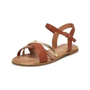 Dámské sandále Sandály Clara Barson WS5551-7A Hnědá 39