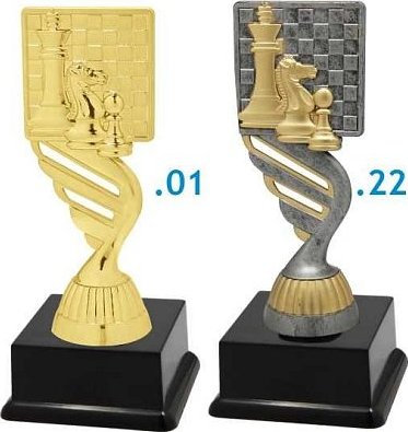 Figurka sportovní FASTFIX P419.01,P419.22 Šachy (P419_01)
