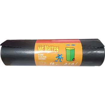 Pytle na odpadky Pytel na odpadky 240l Mr.Mattes univerzální černý