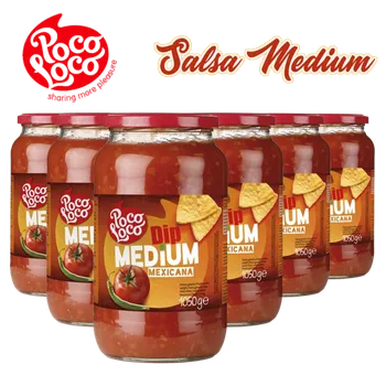 Omáčka Salsa Dip Medium 1050 g Poco Loco 6 ks balení