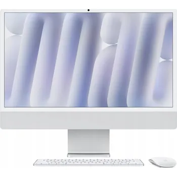 Stolní počítač Apple iMac 24" 2024 M4 10C CPU 10C GPU 16GB 256GB (MWUU3SL/A) - Silver SK