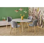 Halmar Rozkládací jídelní stůl RUBEN 102(142)x102 kašmír/přírodní