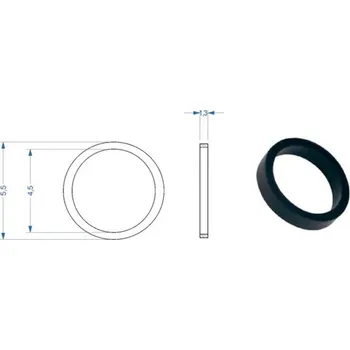 Modelová železnice bandáž průměr 5mm, šířka 1mm Fleischmann 00547001