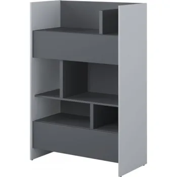 regál Regál Bed-Concept BC-26, Barva: šedá / grafit MIRJAN 5903211344602