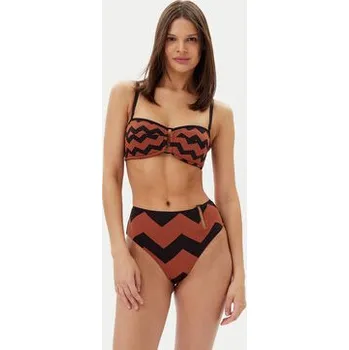 Dámské plavky Chantelle Vrchní část bikin Totem C17RQK Hnědá XL