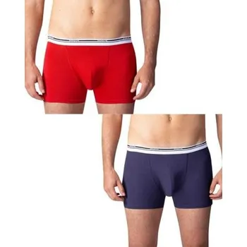 Boxerky Pánské boxery Bellinda 848317 2 kusy COLORS modrá L