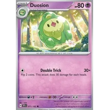Sběratelská karetní hra Pokémon TEF 071/162 Duosion - Temporal Forces Stav: Near Mint, Verze: NORMAL